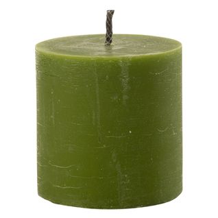 Bougie Pilier Extérieur "odessa" 13cm Vert