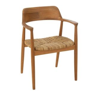 Chaise En Teck "hiro" 77cm Naturel