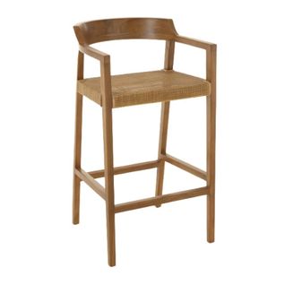 Tabouret De Bar Design "sungkai" 100cm Marron