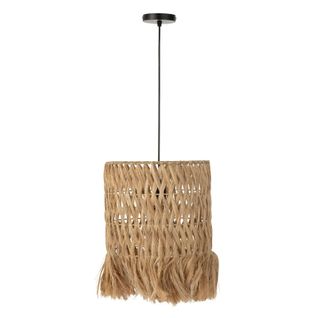 Lampe Suspension "feuille De Bananier" 40cm Naturel