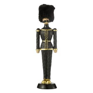 Casse-noisette Déco "chapeau" 32cm Noir