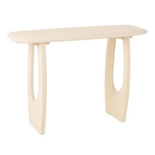 Console Design En Bois "cave" 120cm Beige