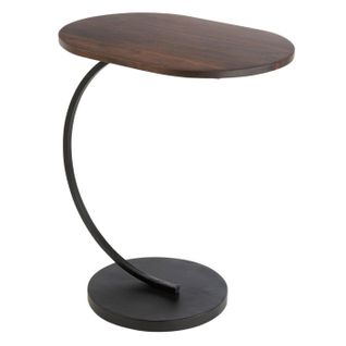 Table D'appoint En Bois "randy" 59cm Marron