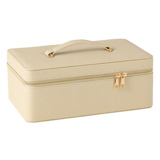 Boîte Pour Cosmétiques "ericka" 30cm Beige