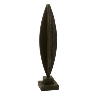 Déco Sur Pied En Bois "luke" 70cm Noir