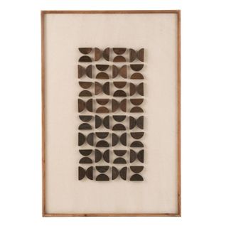 Tableau Déco "josh" 82x122cm Marron