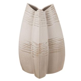 Vase Abstrait Tripode "dewayne" 39cm Beige