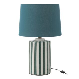 Lampe à Poser En Porcelaine "listra" 63cm Vert
