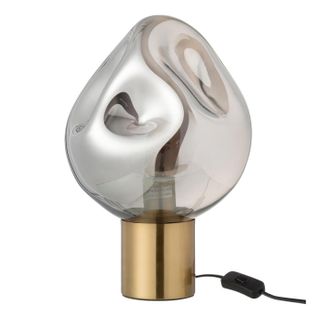 Lampe à Poser Design "kerri" 38cm Gris