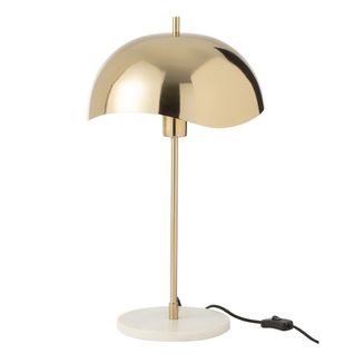 Lampe à Poser En Métal "elias" 56cm Doré
