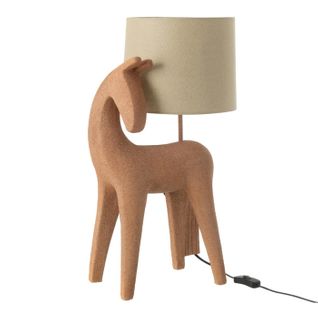 Lampe à Poser Cheval "morris" 56cm Terracotta