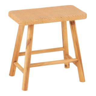 Tabouret Cannage En Rotin "malinda" 46cm Naturel