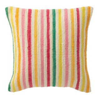 Coussin Déco En Coton "cocoon" 50x50cm Multicolore