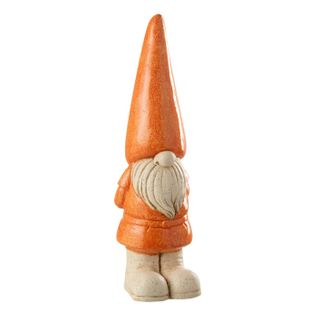 Statue Lutin Extérieur "pasquale" 61cm Orange
