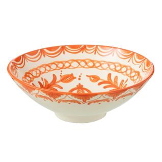 Saladier En Céramique "granada" 40cm Orange