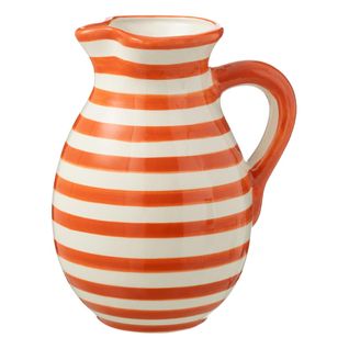 Pichet En Céramique "granada Rayure" 3,3l Orange