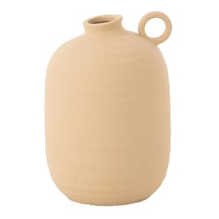 Vase Étroit En Argile "cassia" 27cm Beige