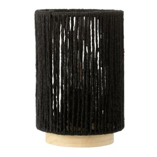 Lampe à Poser Cylindrique à LED "roslyn" 20cm Noir