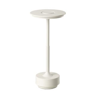 Lampe à Poser Tactile Rechargeable - 13x13x28 Cm - Blanc