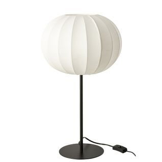 Lampe Sur Pied Forme Lanterne - 30x30x54 Cm - Blanc