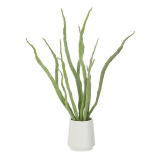 Plante Artificielle En Pot "grasse" 92cm Vert