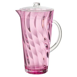 Carafe Réutilisable "vague" 2,32l Rose