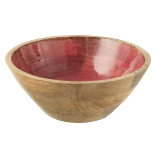 Saladier En Bois "freddy" 24cm Rose