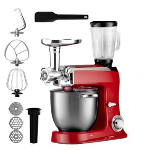 Robot Mulitfonction 2100w Rouge Royaltyline Rlpkm2100bg-red