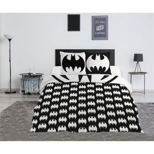 Parure De Lit Double 240x220 Cm Batman Logo Batman