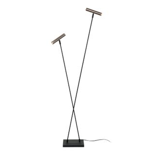 Duarte Lampadaire - Fer Gris - 2xg9