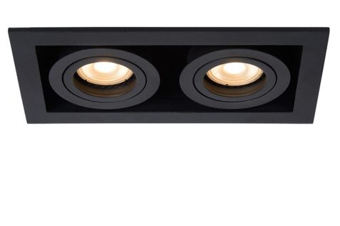 Chimney Spot Encastrable - Noir - 2xgu10
