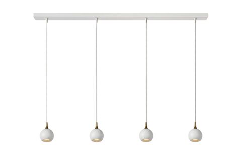 Favori Suspension - Blanc - 4xgu10