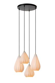 Cinzia Suspension - Blanc - 4xe27