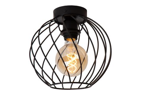 Danza Plafonnier - Noir - 1xe27