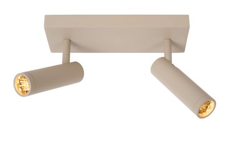 Grado Spot Plafond - Taupe - 2xgu10 (mr11)