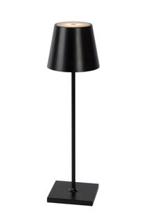 Justin Lampe De Table - Noir - LED Intégré