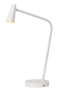 Stirling Lampe De Bureau - Blanc - LED Intégré