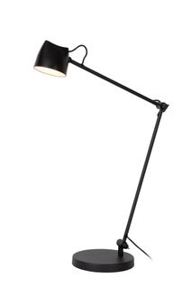 Milne Lampadaire / Lampe De Lecture - Noir - LED Intégré