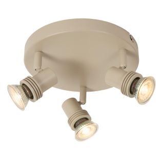 Kianti Spot Plafond - Taupe - 3xgu10