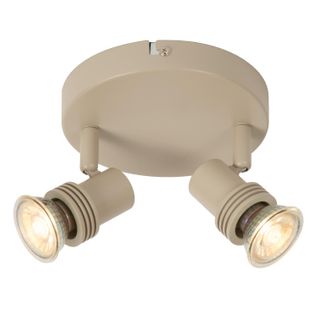 Kianti Spot Plafond - Taupe - 2xgu10