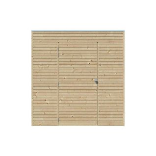 Abri De Jardin 210 X 210 Cm Qube Abri Seul