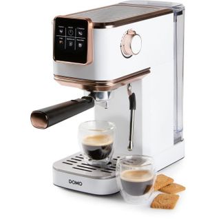 Machine à Expresso 3 En 1 - Do746k - 1350 W - 20 Bar - Blanc / Rose