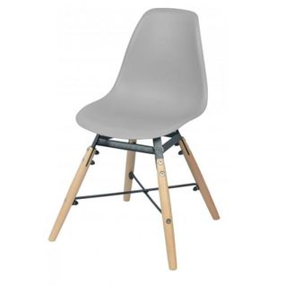 Chaise Design Scandinave Enfant Judy - Gris