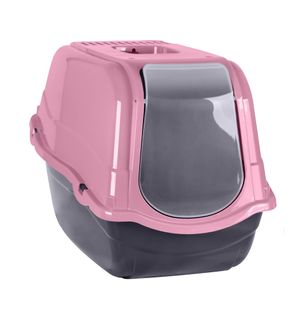 Lot De 2 Kats Bac Litiere Chat Bac à Litiere Maison Toilette Chien Chat Animaux Toilettes Pour