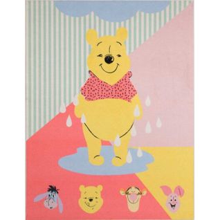 Tapis - Winnie L'ourson Disney Et Ses Amis - 95 X 125 Cm