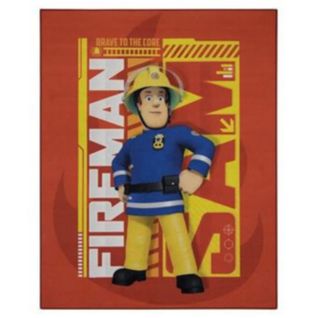 Tapis - Sam Le Pompier - 95 Cm X125 Cm