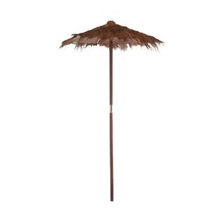 Parasol En Bois "cocotier" 150cm Marron