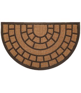 Paillasson Demi-lune Pavés 45x75cm