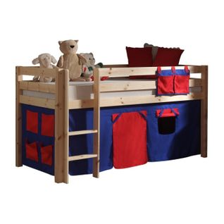 Tente Textile Pour Lit "pino Rouge" Bleu