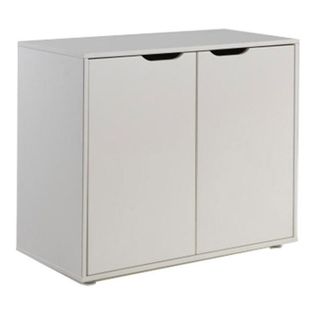 Commode 2 Portes Enfant "pino" 86cm Blanc
